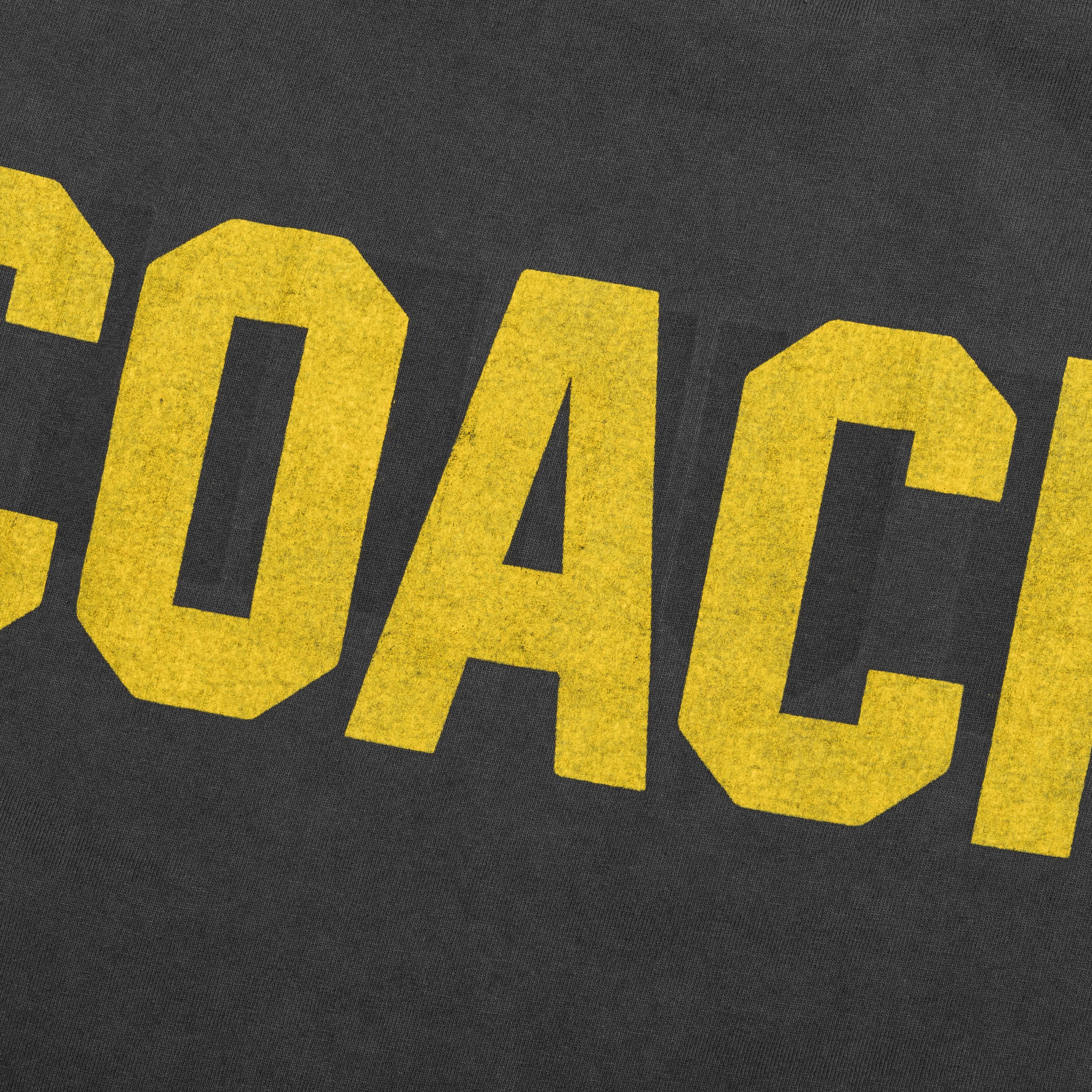 Student Coach Tee Black