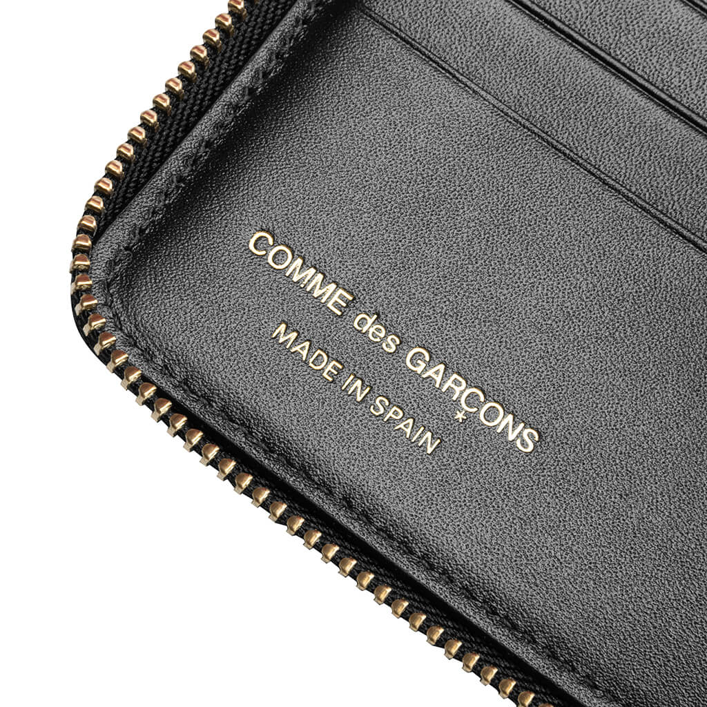 Comme des Garcons Tartan Patchwork Wallet Green
