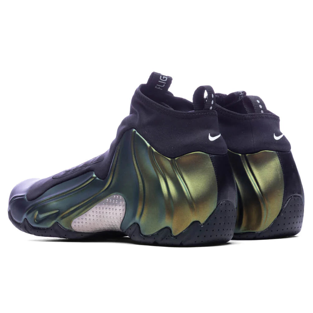 Air Flightposite QS Metallic Gold Black Metallic Silver