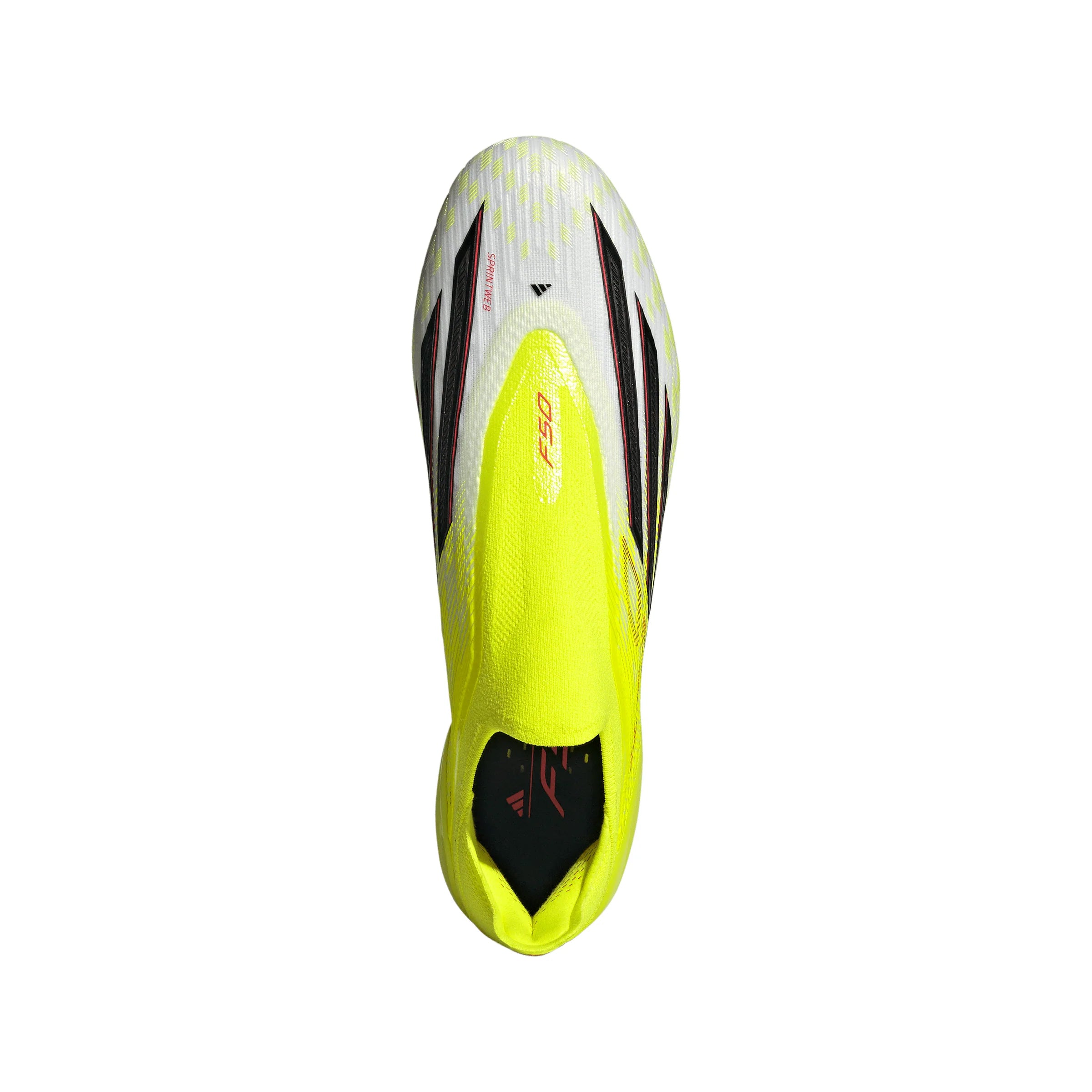adidas F50 Elite Laceless FG Firm Ground Mens Soccer Cleats Yellow Black Red