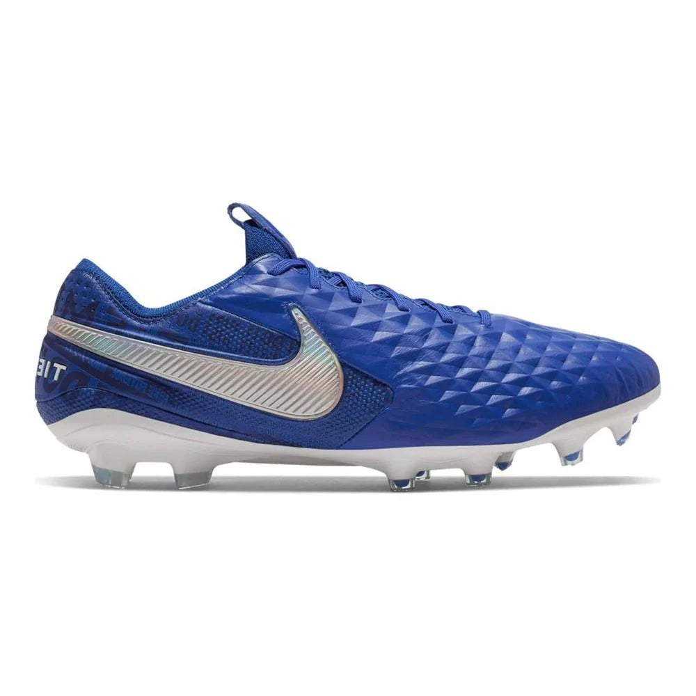 Nike Legend 8 Elite FG Firm Ground Soccer Cleats Hyper Royal White