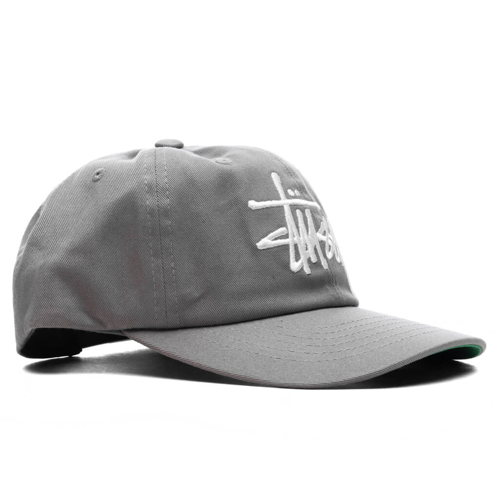 Big Basic Vintage Cap Steel Grey
