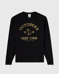 Collegiate Long Sleeve Tee Black