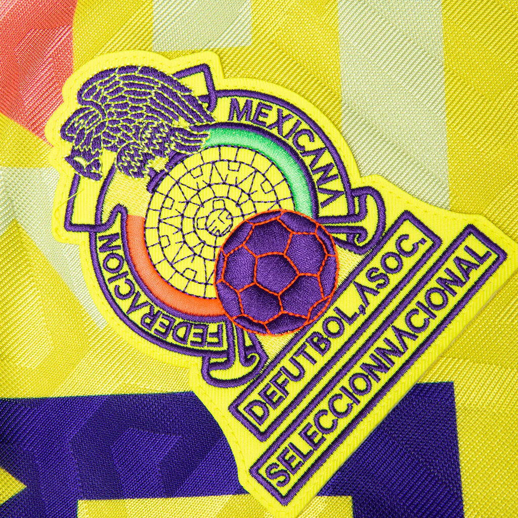 adidas Originals x Willy Chavarria P Jersey Solar Lemon Pure Purple Solar Turbo