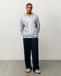 ATHLETIC MESH ZIP HOODIE