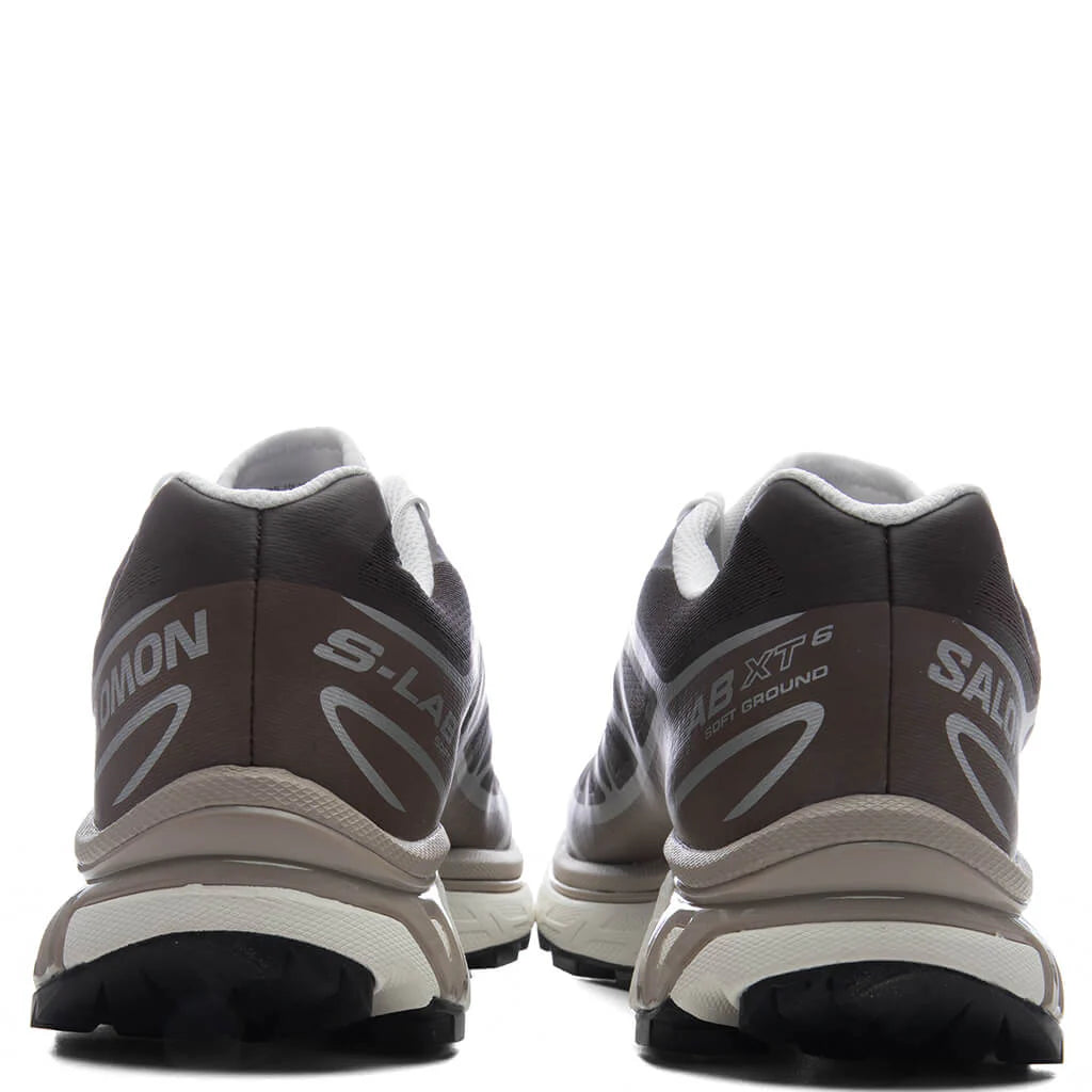 XT 6 Earth Brown Walnut Footwear Silver