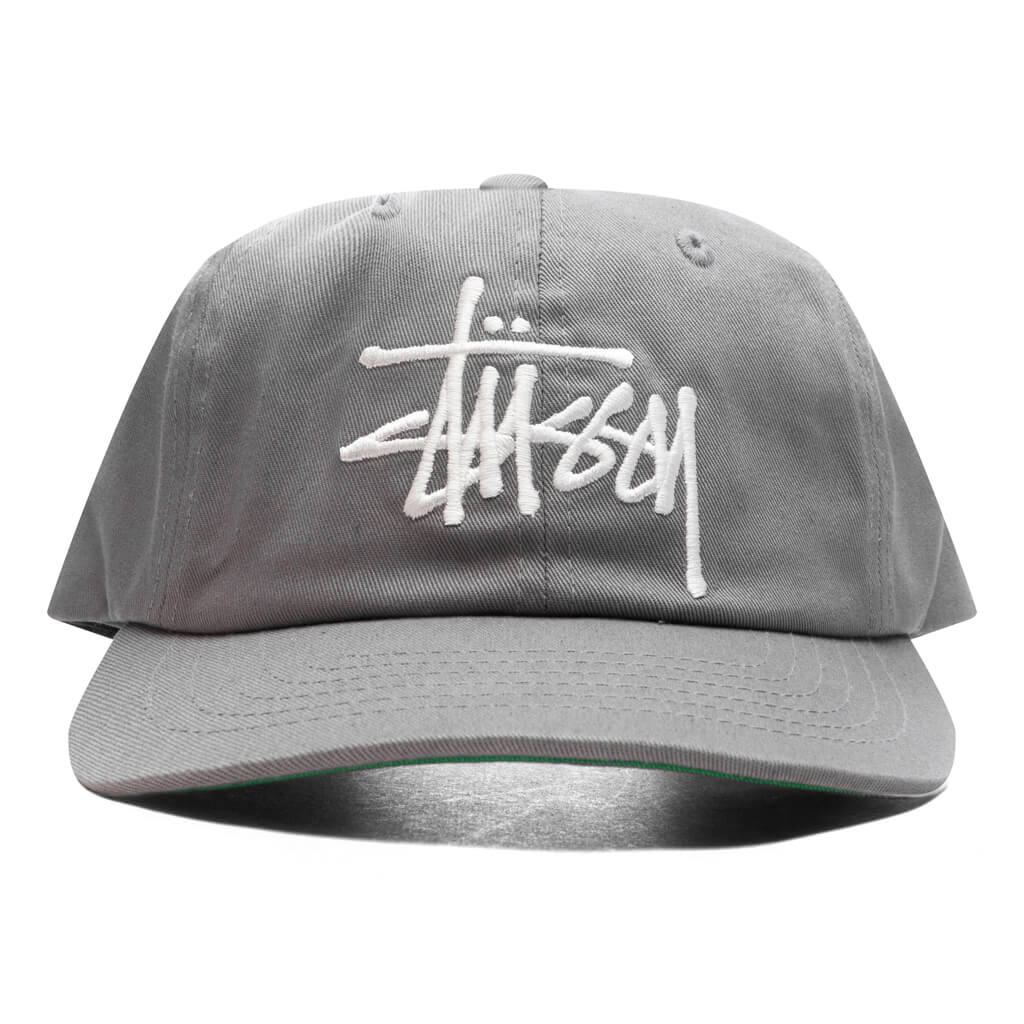 Big Basic Vintage Cap Steel Grey