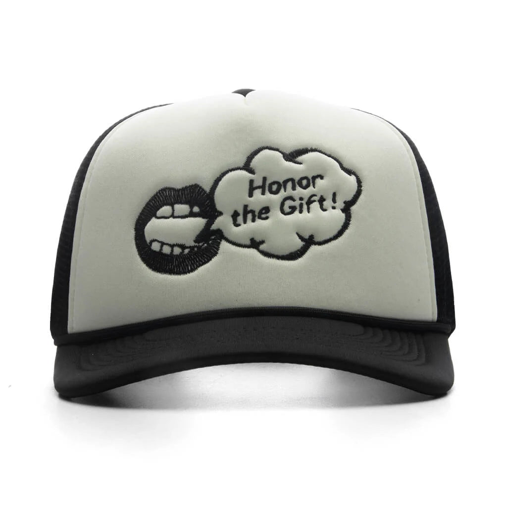 Speak Trucker Cap Black