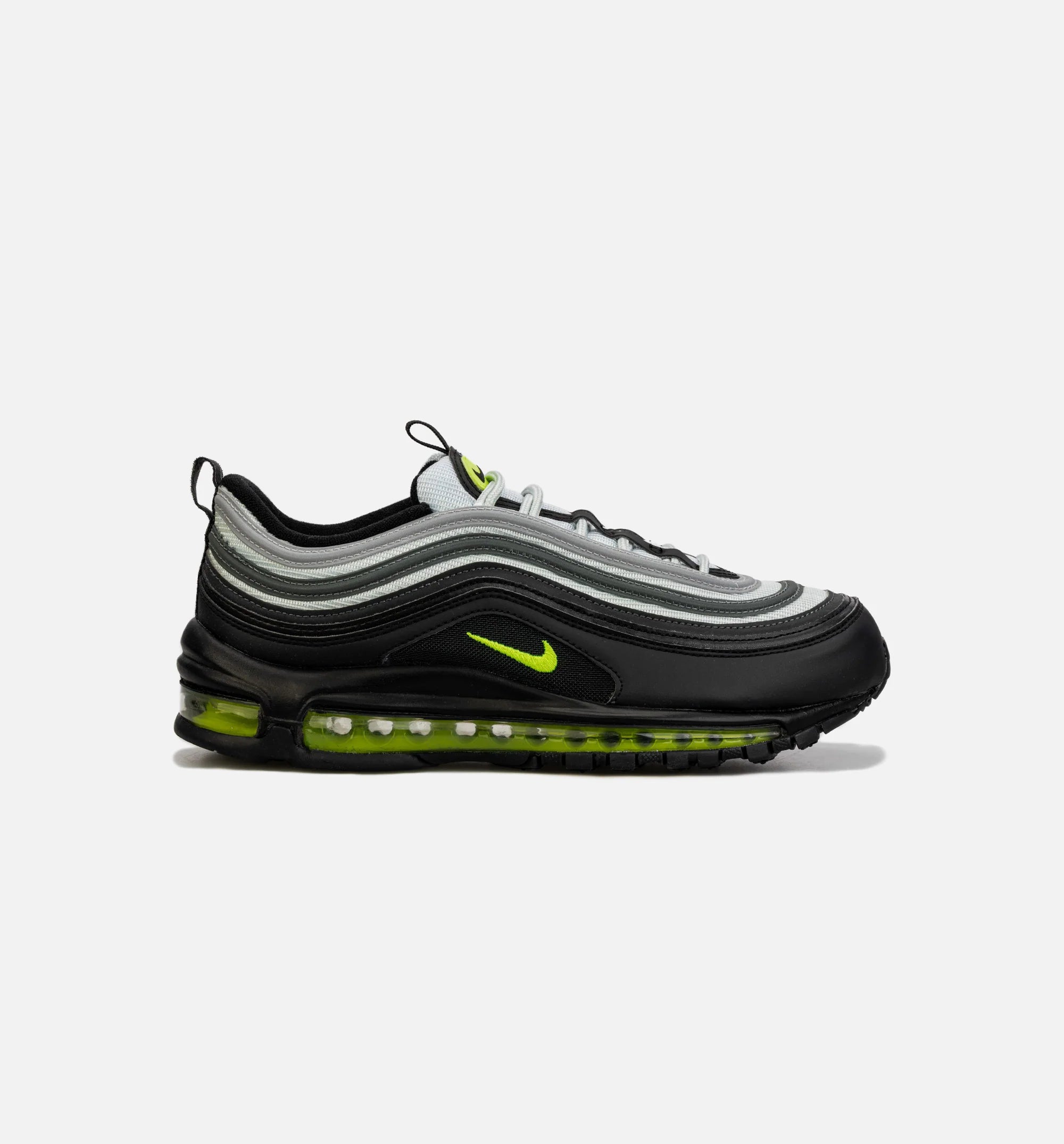 Air Max 97 Neon Mens Running Shoe Black Grey