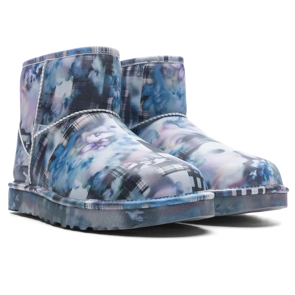 UGG x Collina Strada Classic Mini Dark Blue Floral