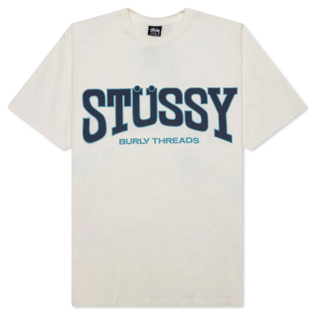 Burly Threads Pig Dyed Tee Natural
