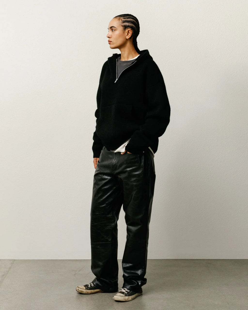 NEW CLASSIC PANT LEATHER