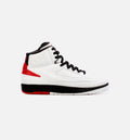 Air Jordan 2 Retro Chicago Mens Lifestyle Shoe White Red Free Shipping