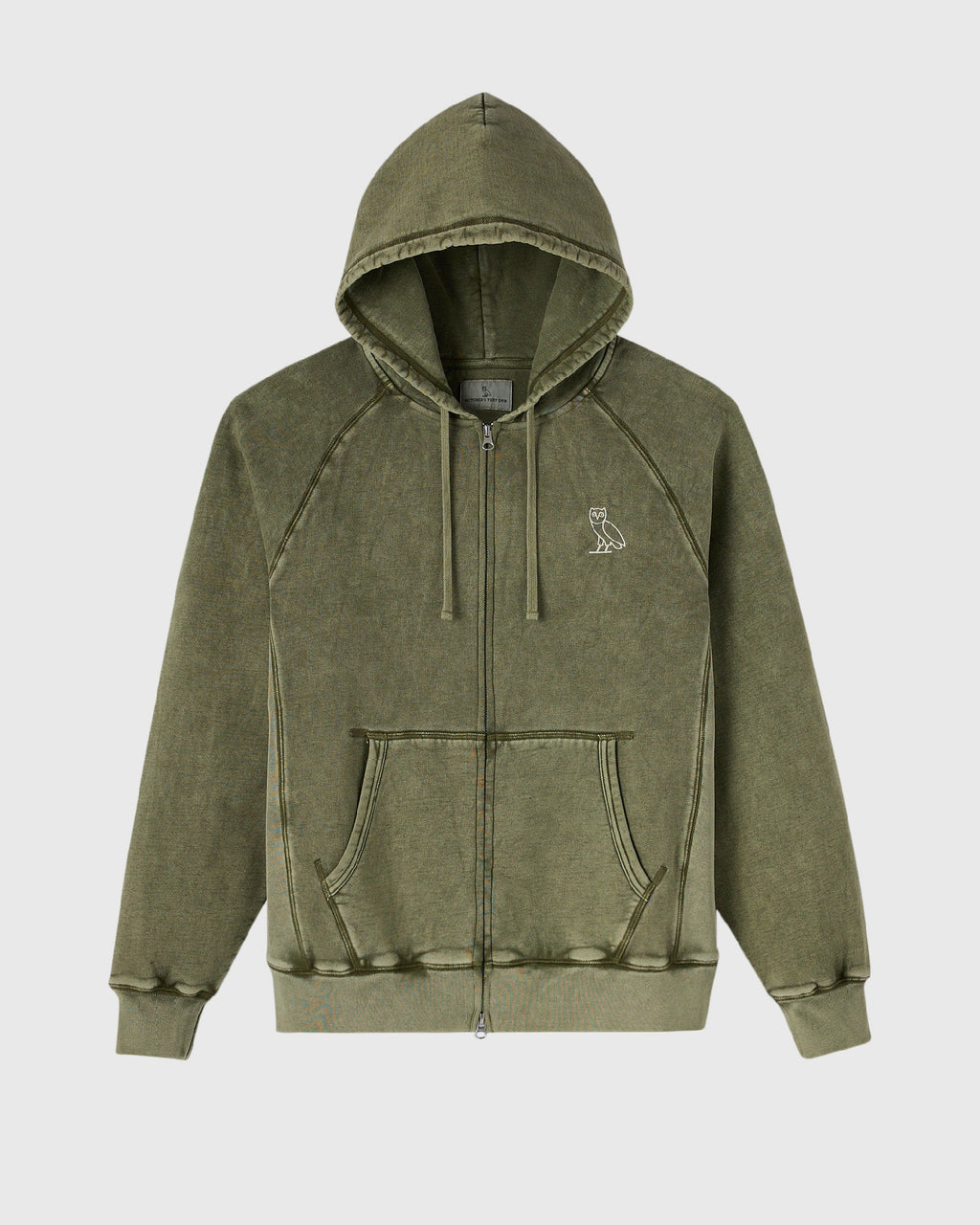 Muskoka Raglan Full Zip Hoodie Cypress