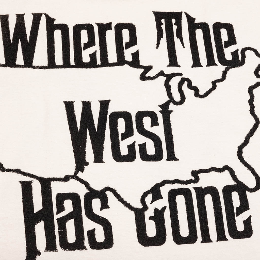 Where The West Has Gone T Shirt Bone