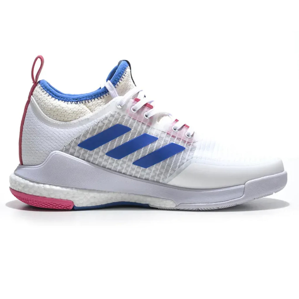 Tênis Adidas Crazyflight Mid Branco Azul