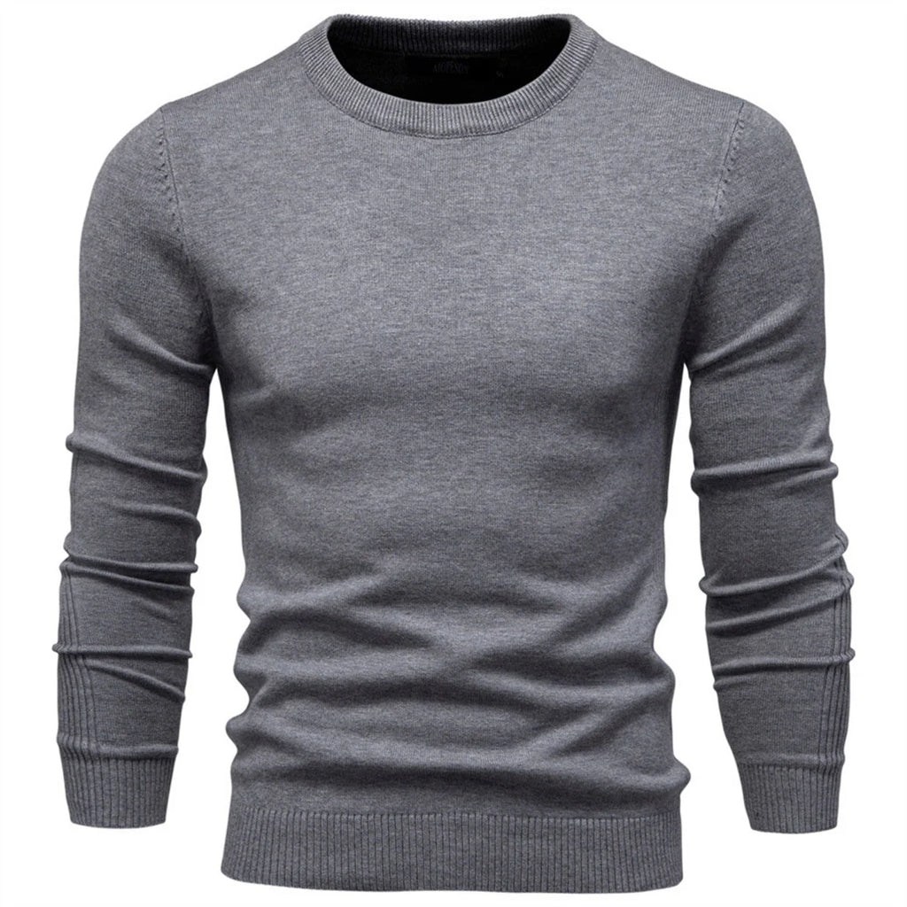 Mens Crewneck Pullover Sweater