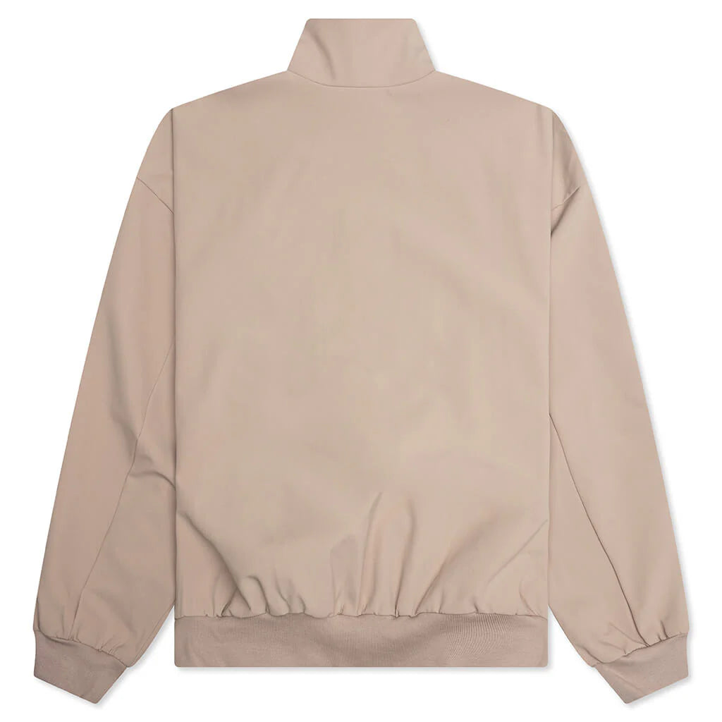 Bonded Nylon Bomber Jacket Desert Sand
