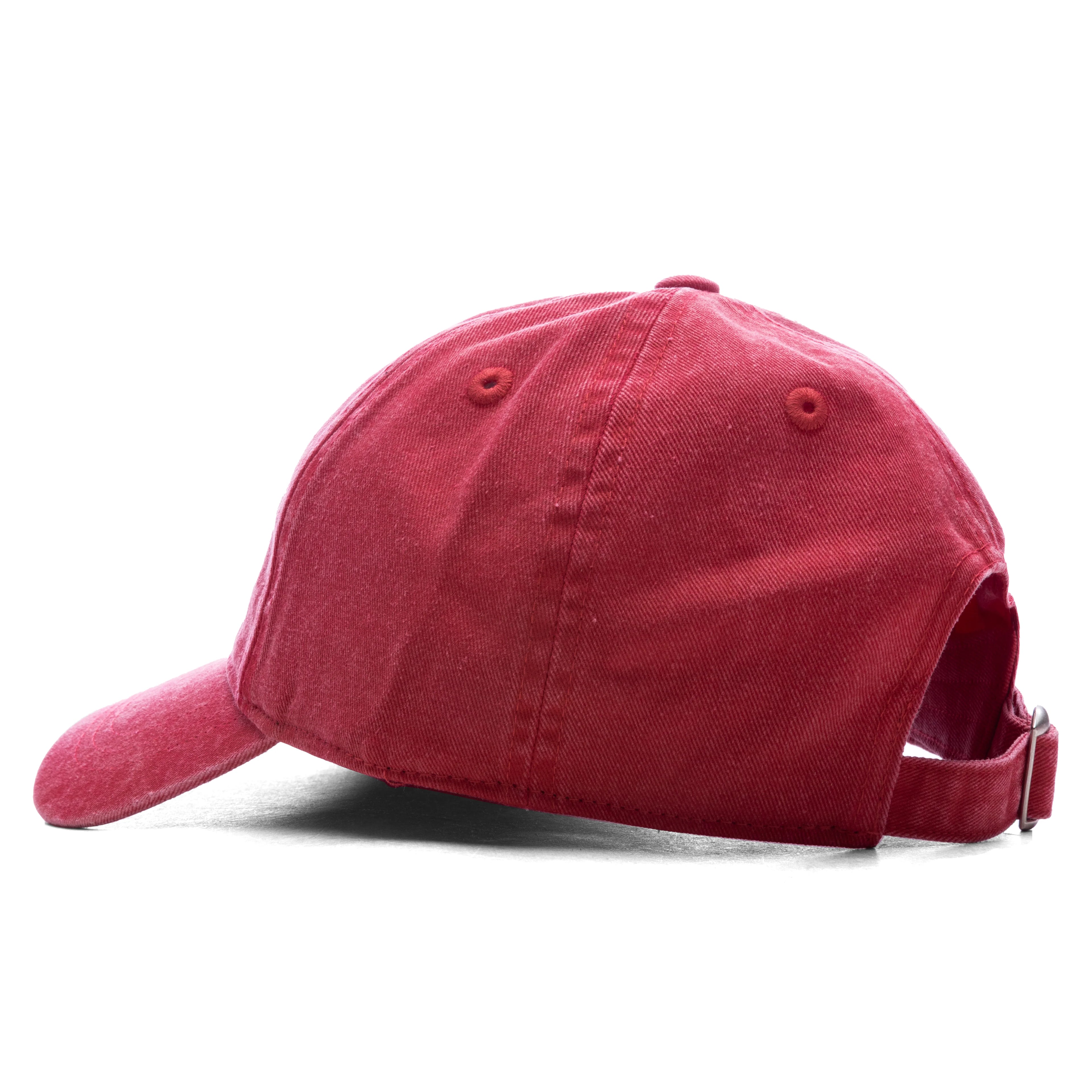 Basic Washed Low Pro Cap Deep Rouge