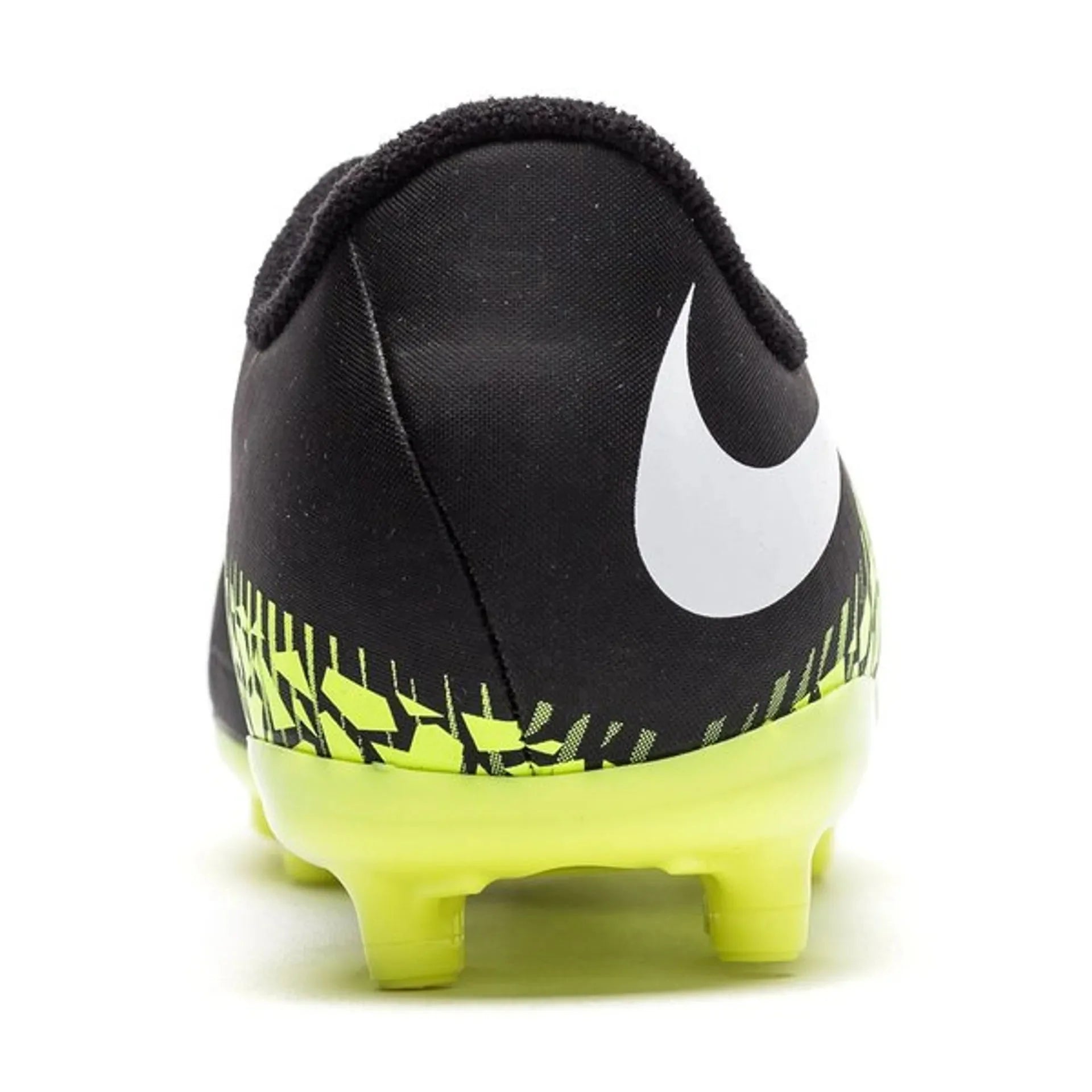 Nike JR Hypervenom Phelon II FG Soccer Cleats Black White Volt