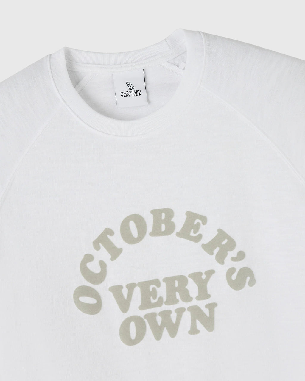 Cooper Arch Slub Raglan Tee White