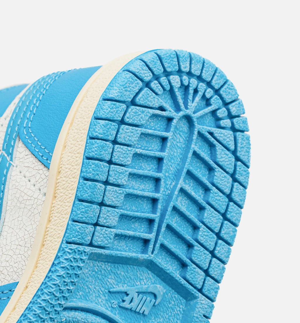 Air Jordan 1 Retro High OG UNC Reimagined Infant Toddler Shoe Dark Powder Blue Sail