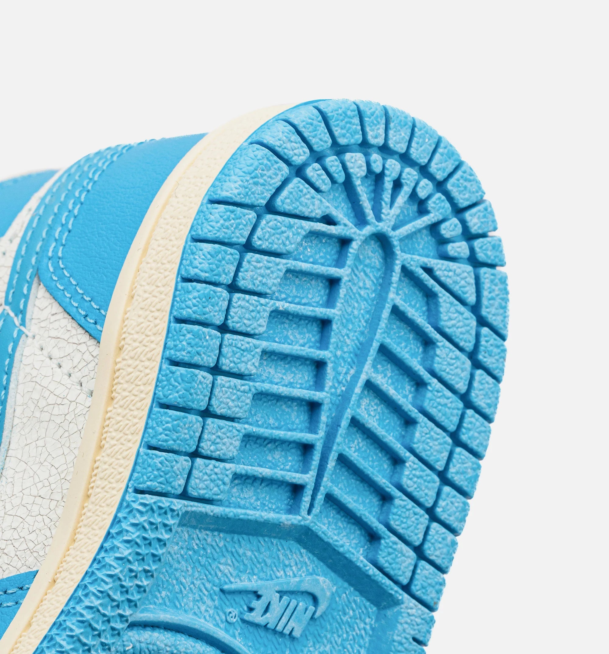 Air Jordan 1 Retro High OG UNC Reimagined Infant Toddler Shoe Dark Powder Blue Sail