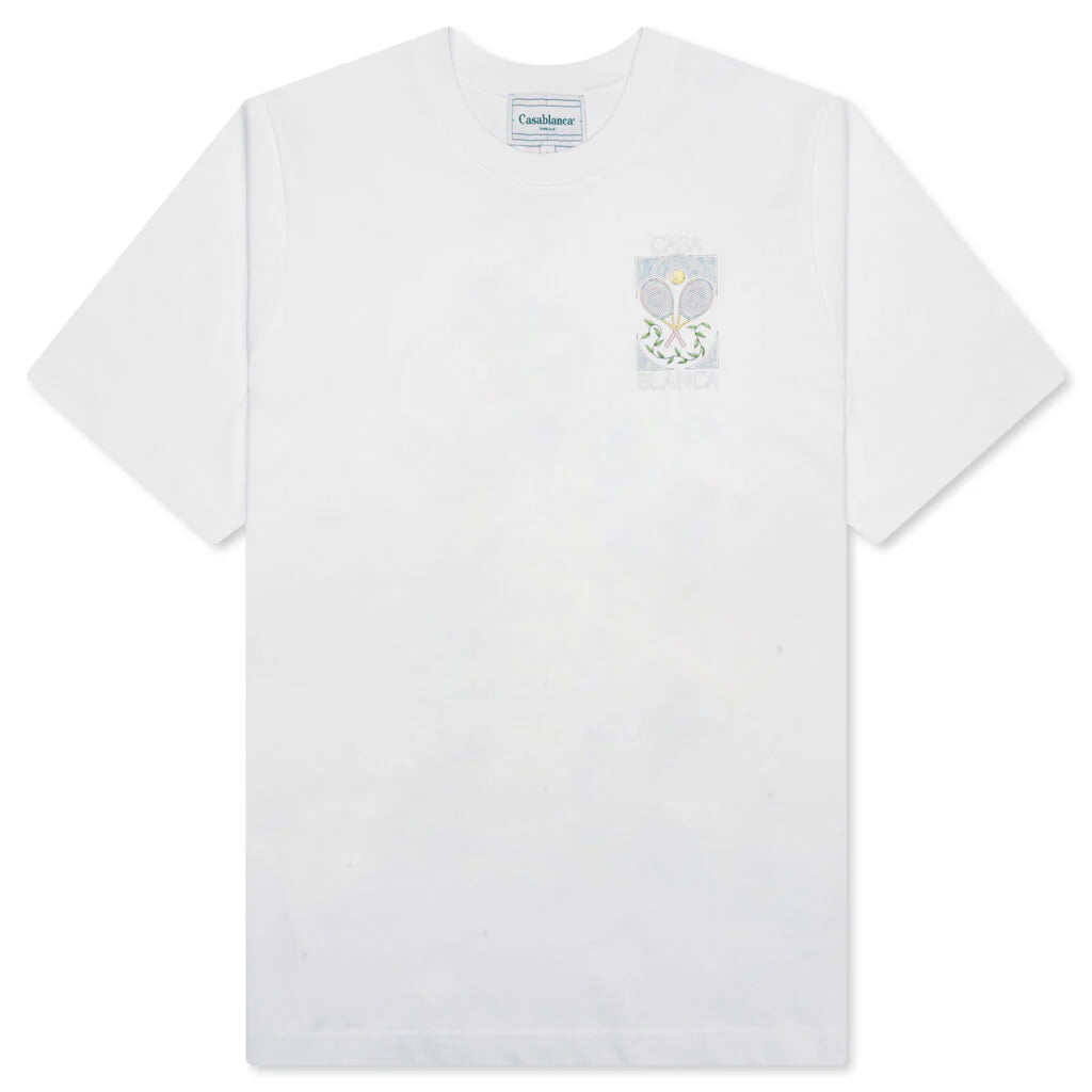 Tennis Pastelle T Shirt White