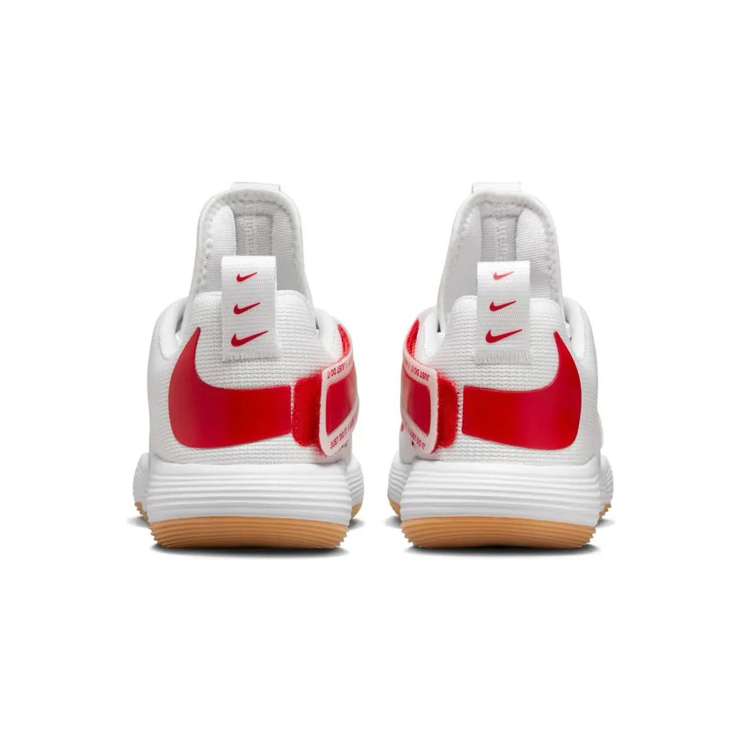 Tênis Nike React HyperSet 1 Vôlei Branco Vermelho