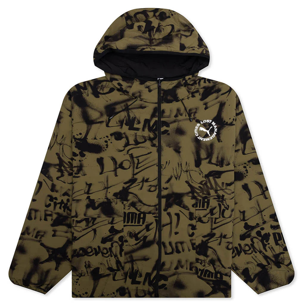 Puma x LMC AOP Reversible Jacket Green