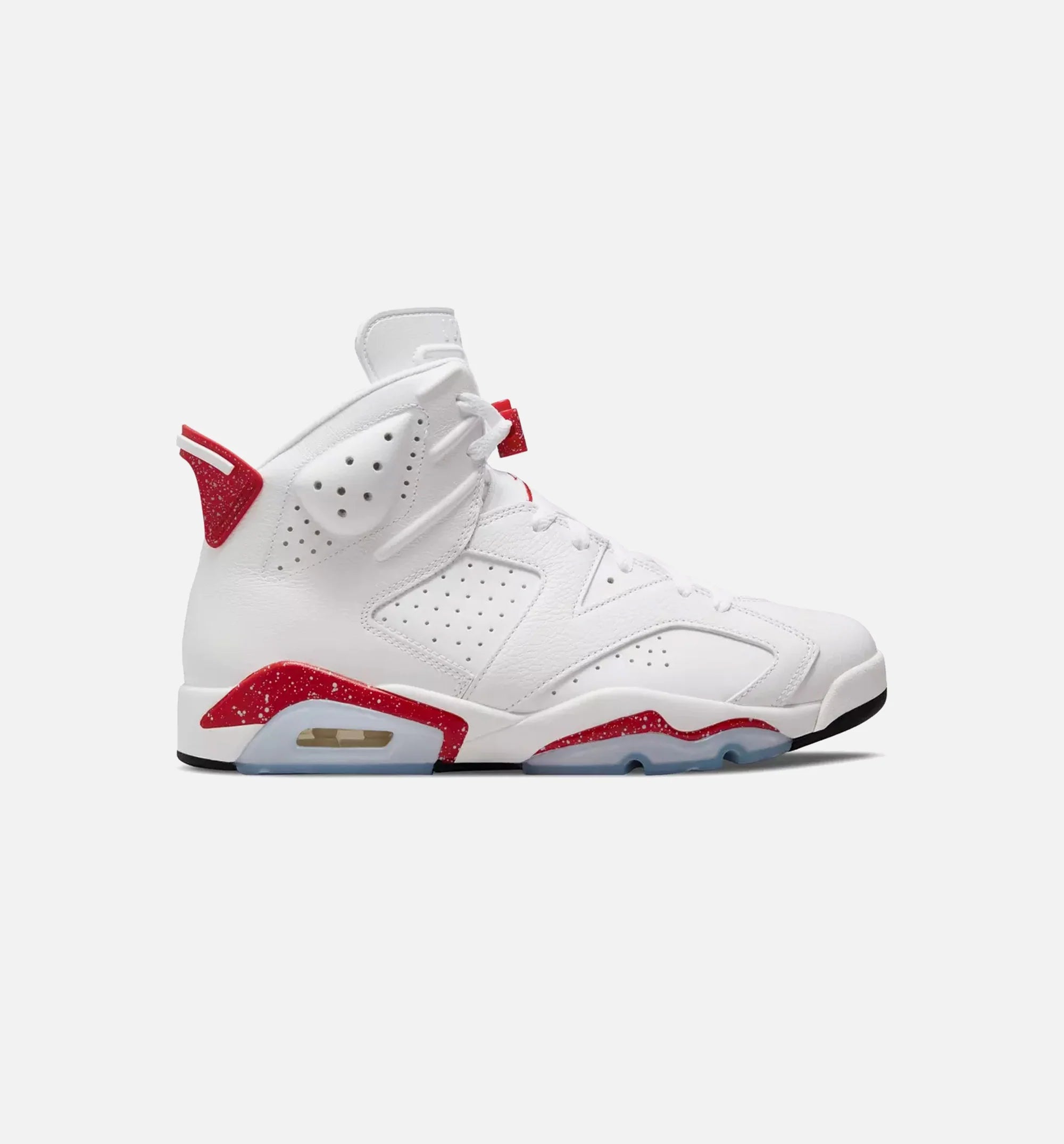 Air Jordan 6 Red Oreo Mens Lifestyle Shoe White Red