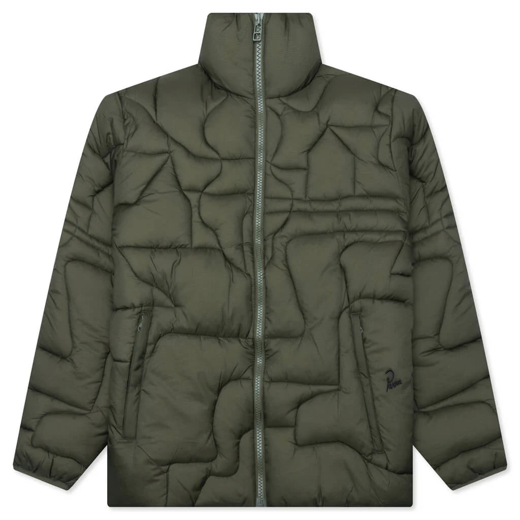 Boring Village Puffer Jacket Green