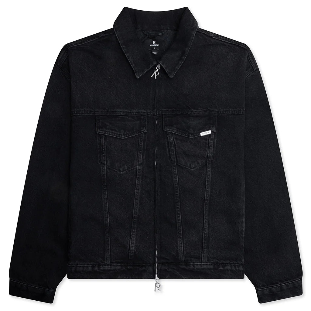 R4 Denim Jacket Black