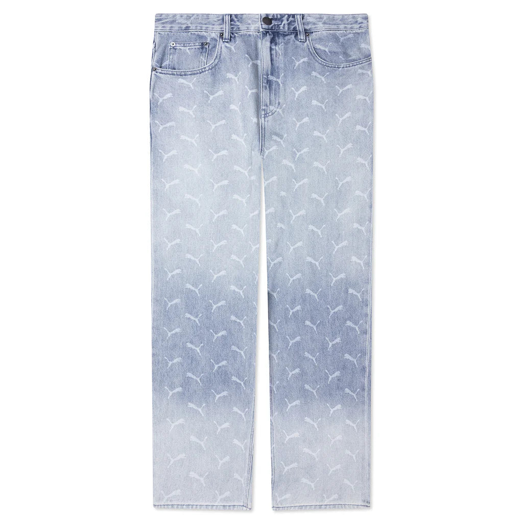 Puma x AAP Rocky Laser Monogram Denim Faded Denim