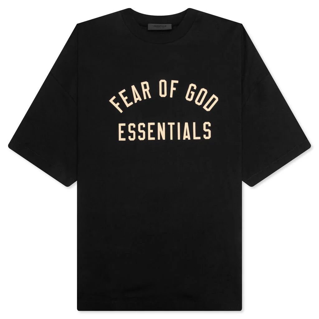 Jersey Crewneck Tee Black