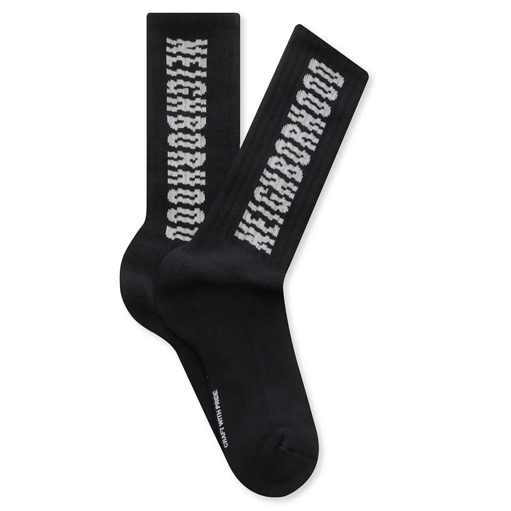 Shift Logo Socks Black