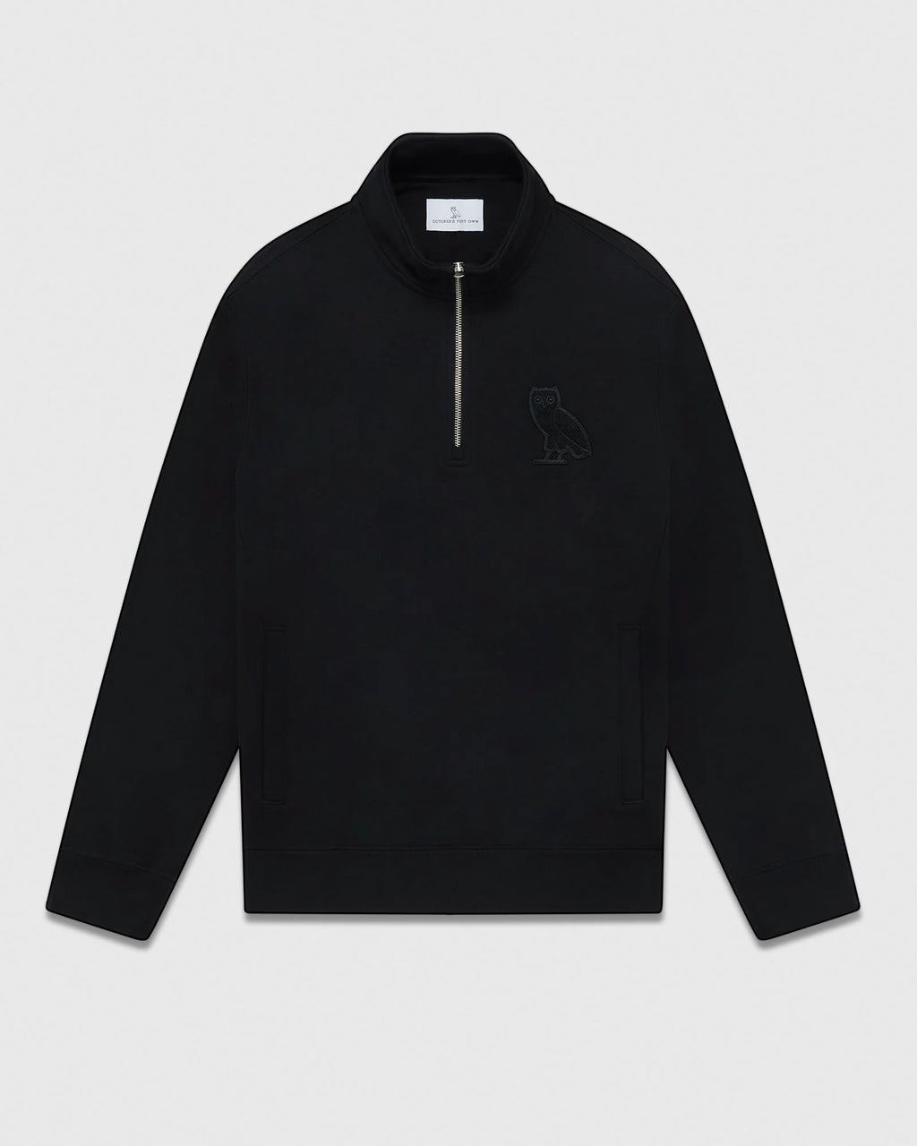 Signature Quarter Zip Mockneck Sweatshirt
