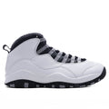 Air Jordan 10 Retro Steel White Black Light Steel Grey Dark Powder Blue