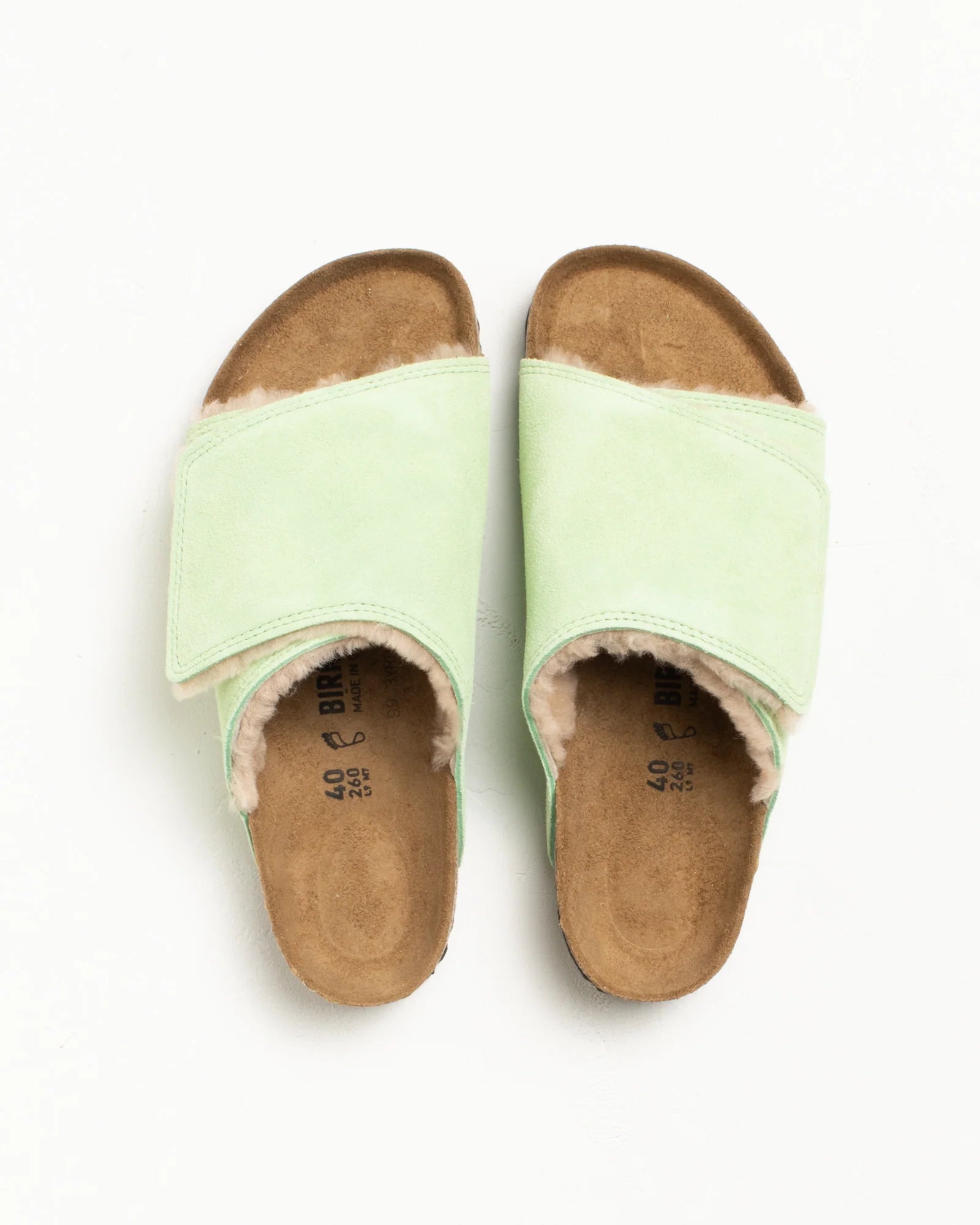 STÜSSY BIRKENSTOCK SOLANA SHEARLING SLIDE