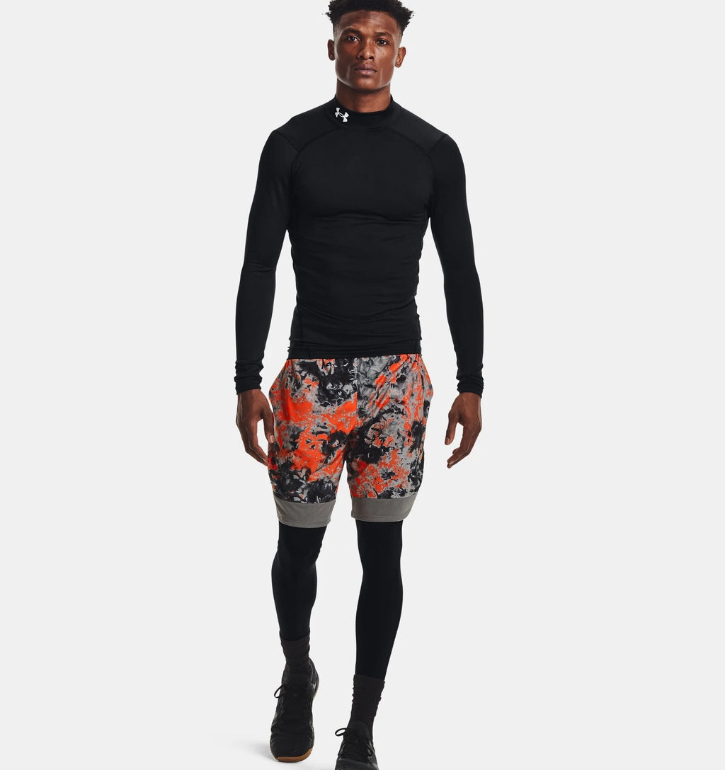 Under Armour ColdGear Mens Compression Mock Black