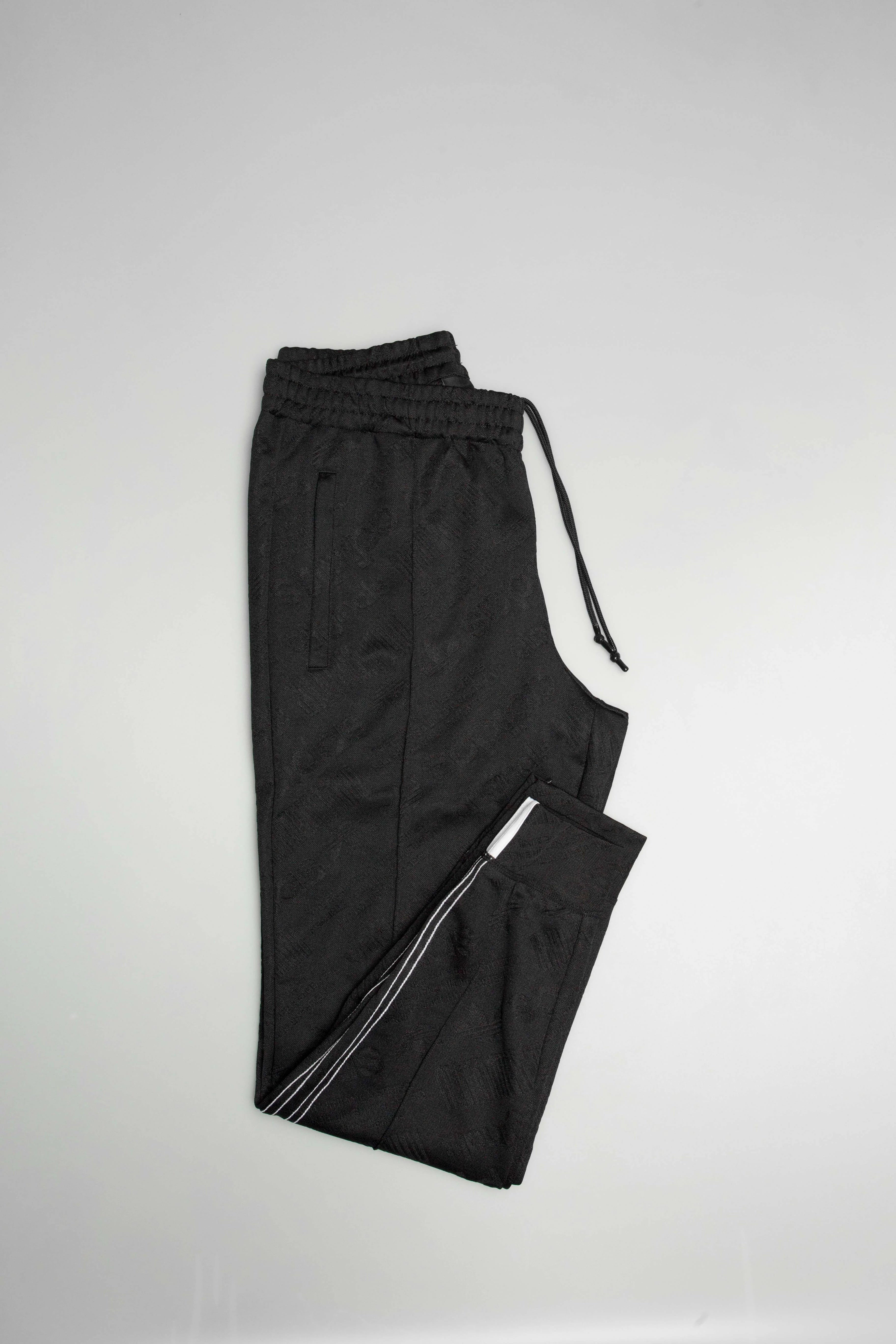 Alexander Wang Collection Jacquard Jogger Pants Black Black