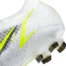 Nike Mercurial Vapor 14 Elite FG Firm Ground Soccer Cleats White Black Silver Volt