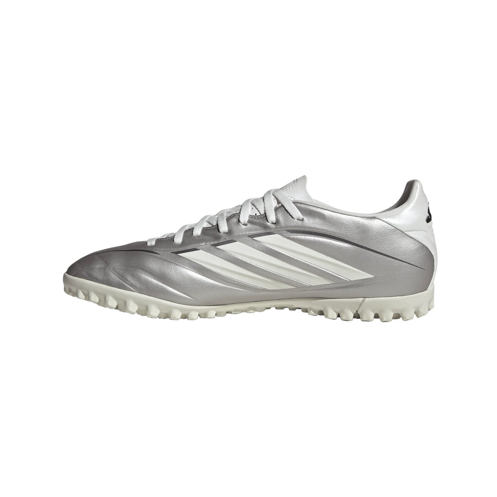 adidas Copa Pure IV Club TF Turf Mens Soccer Cleats Metal Silver