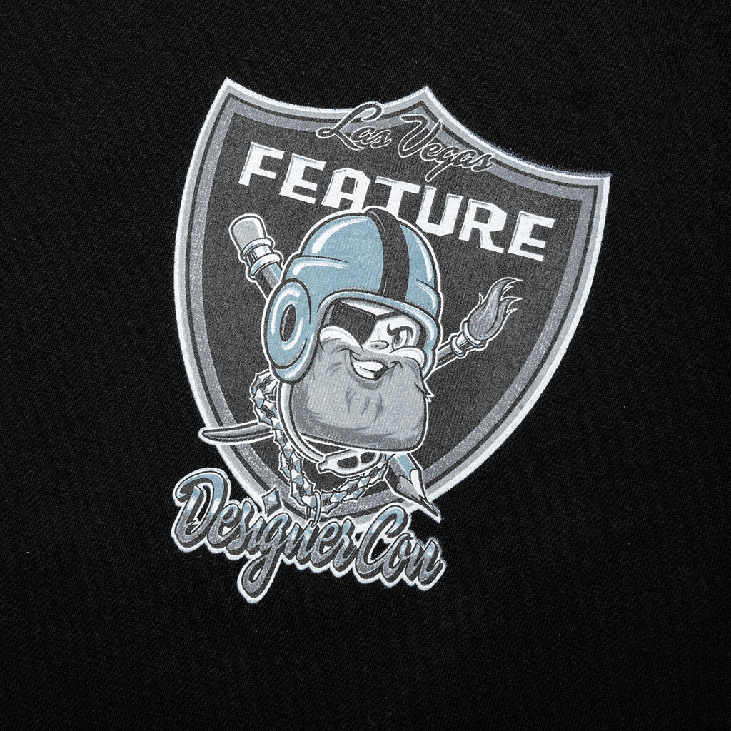 Feature x Designercon James Tee Black