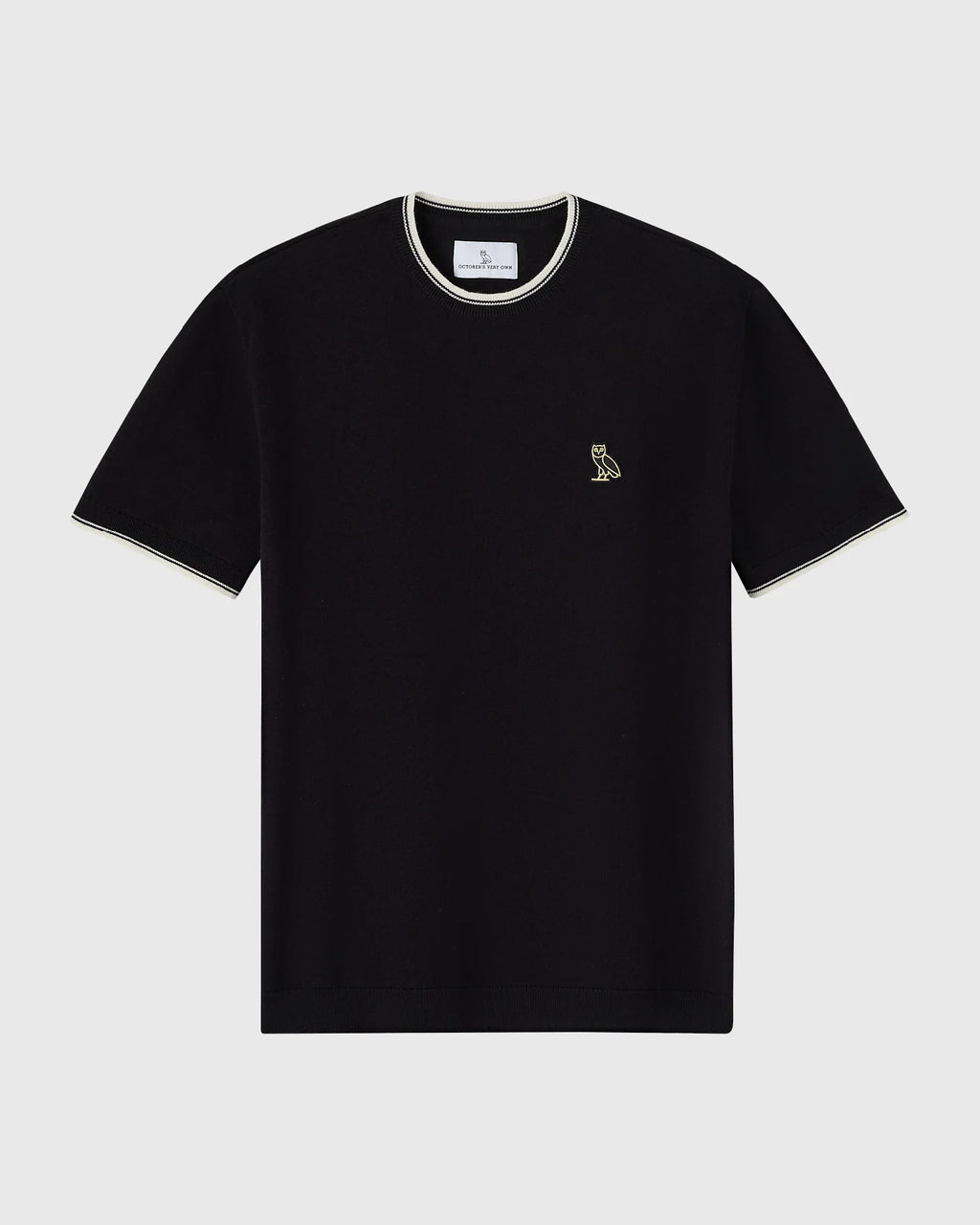 Classic Owl Sweater Tee Black