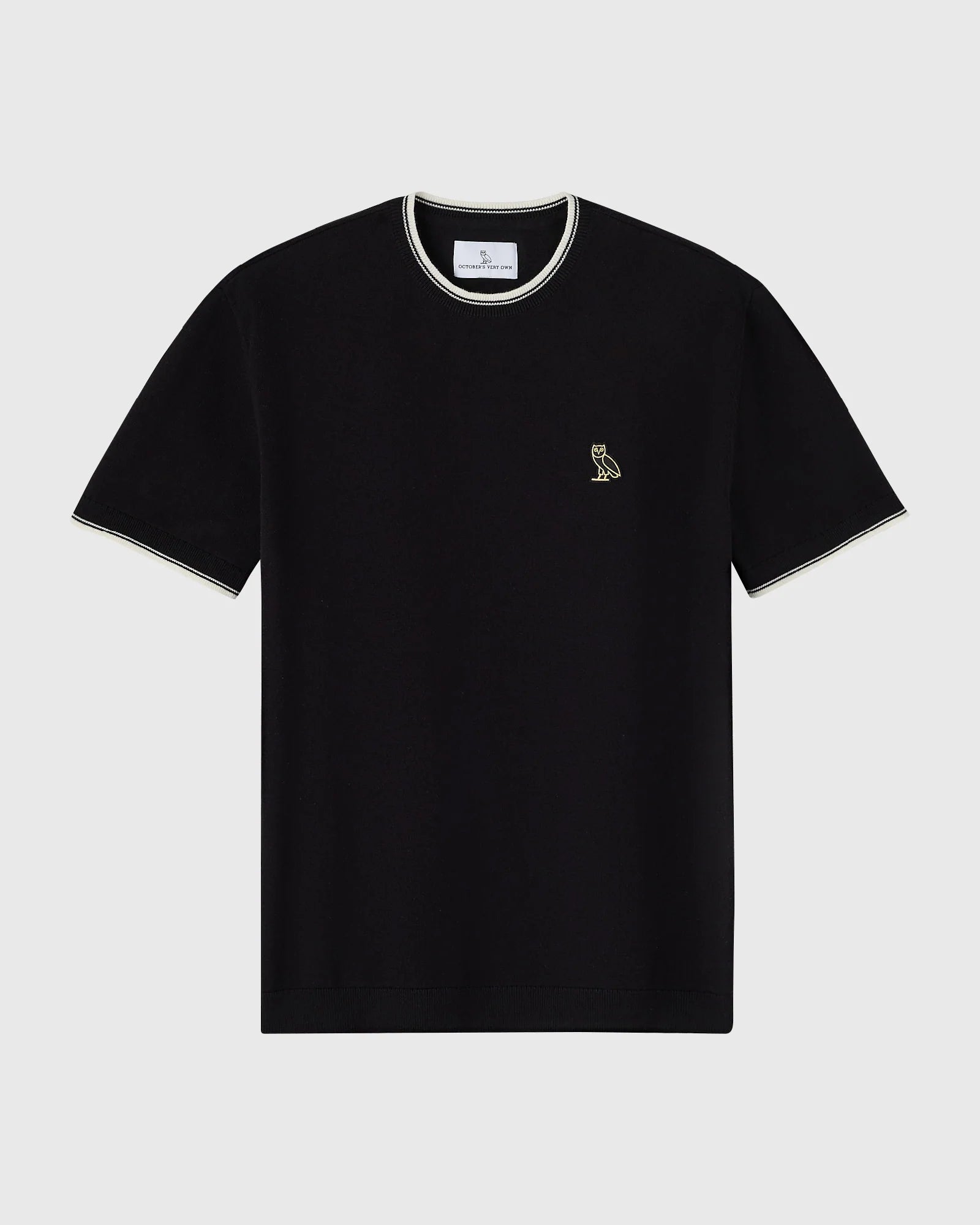 Classic Owl Sweater Tee Black