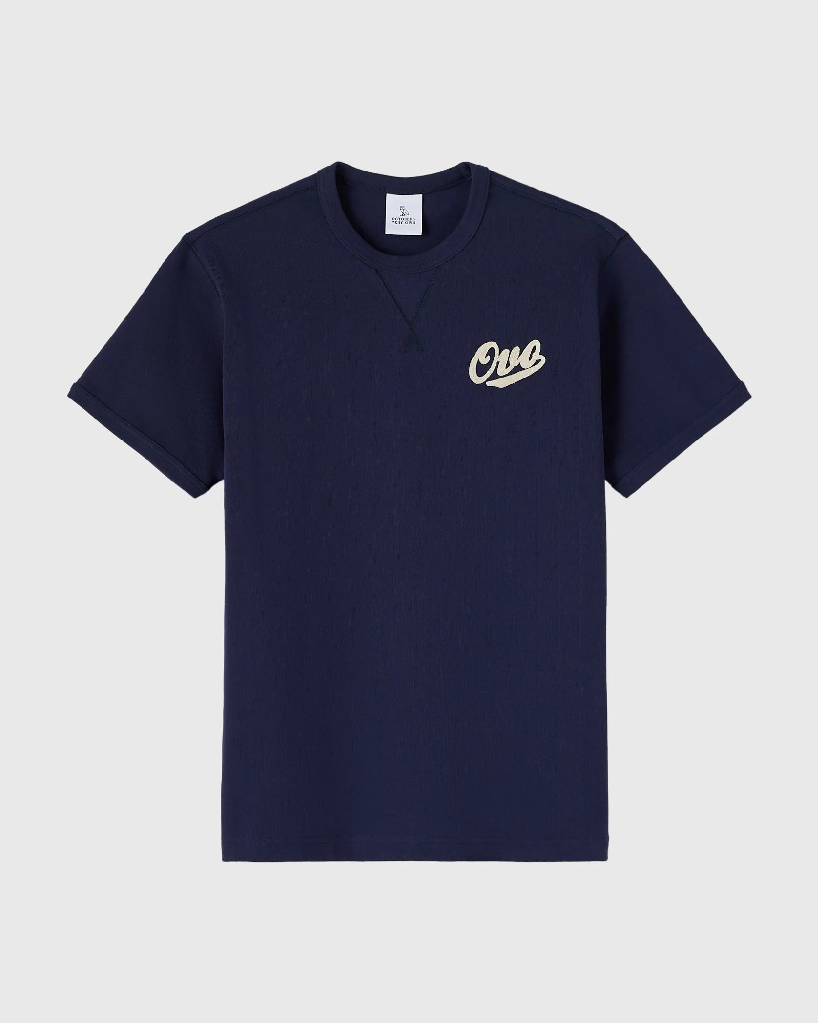 Shop Chainstitch Gusset Tee Navy