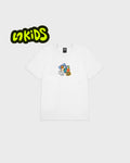 KIDS RACE 100 TEE WHITE