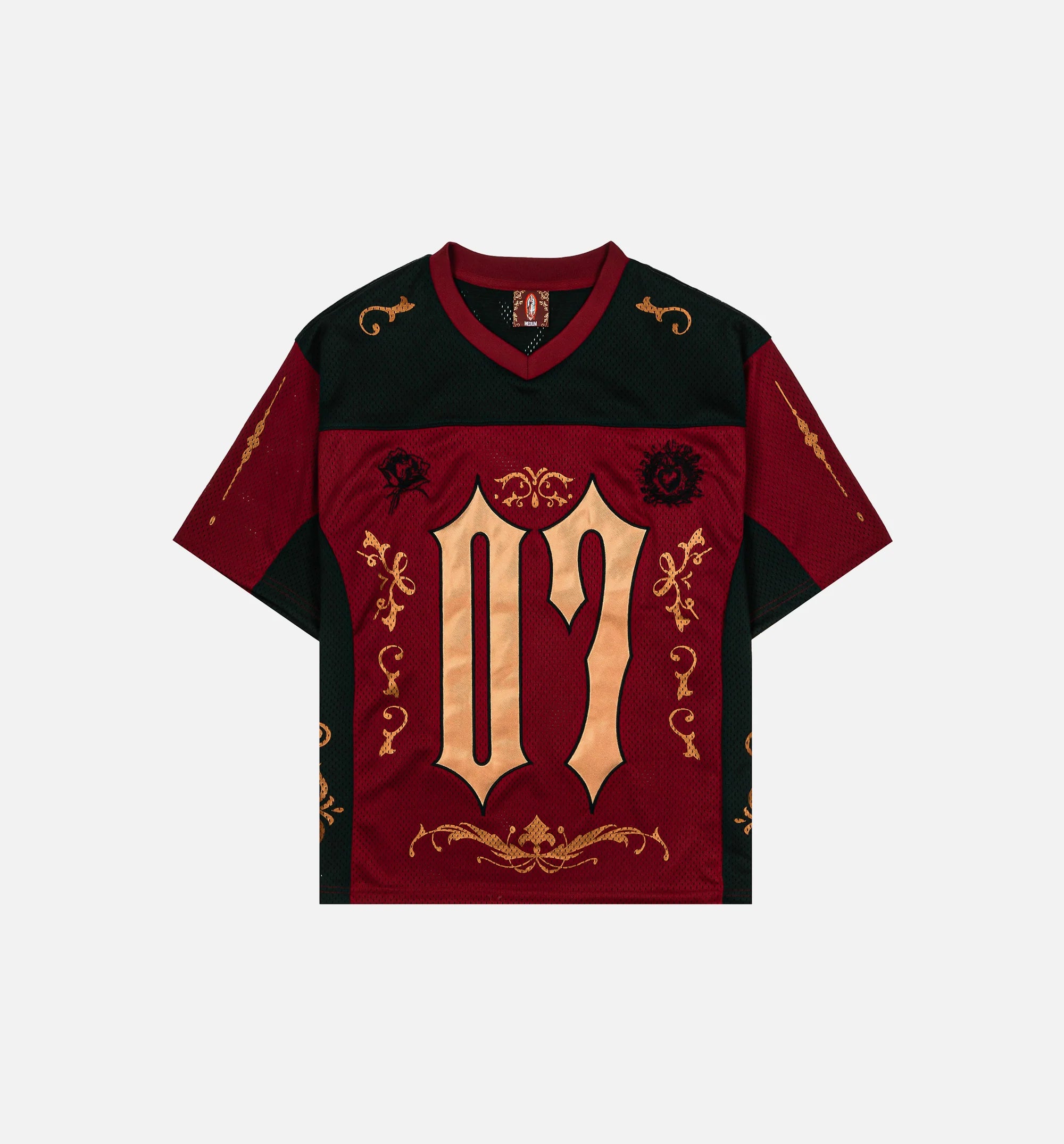 Guadalupe 07 Mesh Mens Jersey Red Green
