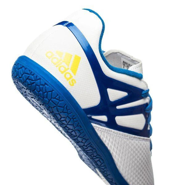adidas Messi 153 IN Youth Indoor Soccer Shoes White Blue Black